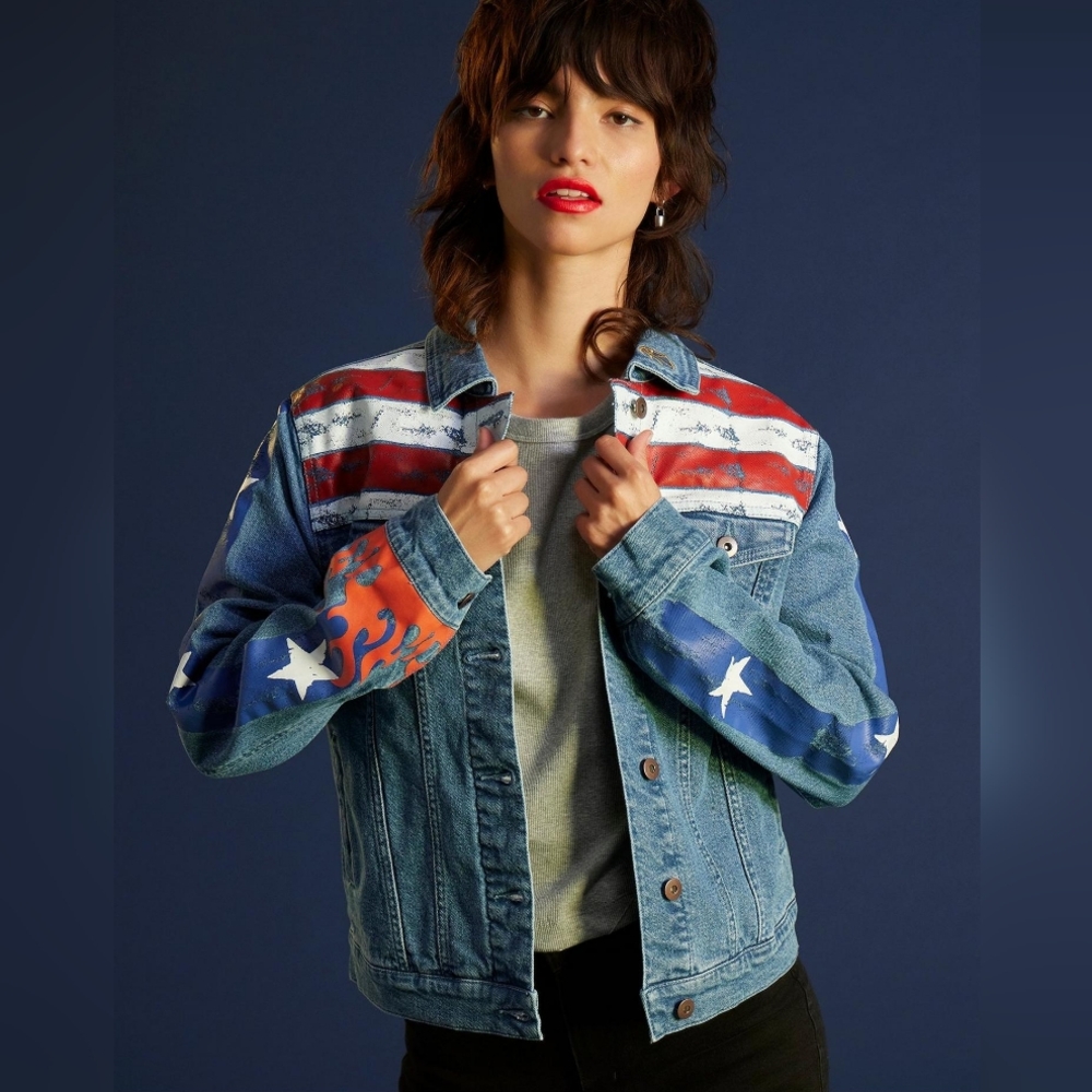Her Universe Marvel Doctor Strange America Chavez Cosplay Denim Jacket